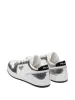(WMNS) PRADA District Leather Sneakers 'White Silver' 1E790M_3LJ6_F0J36 sold by KicksCrew