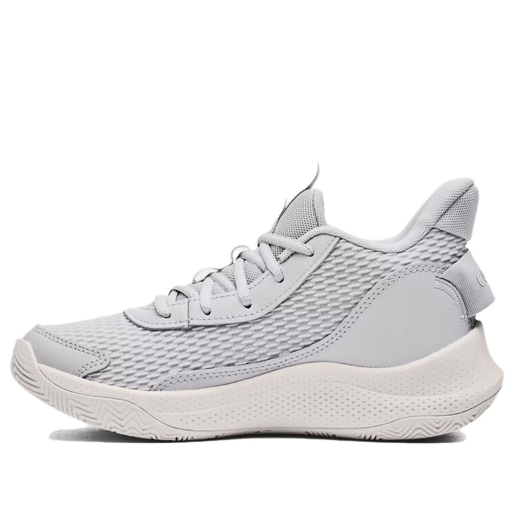 (GS) Under Armour Curry 3Z7 Basketball Shoes 'Grey White' 3026623-101 sold by KicksCrew