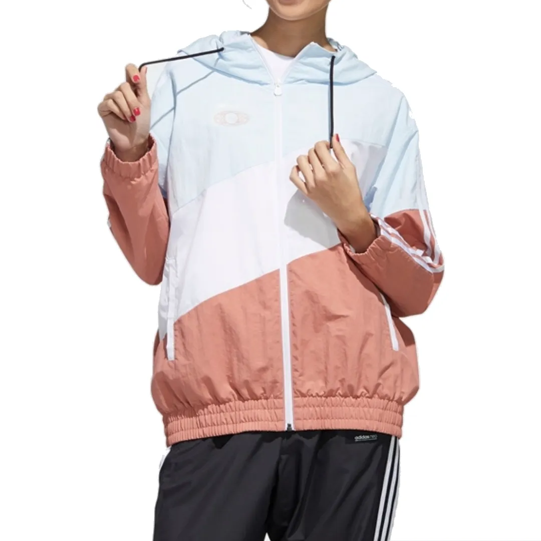 (WMNS) adidas Neo Essential Game Windbreaker 'Teal White Black' GM2317 sold by KicksCrew product image thumbnail 2