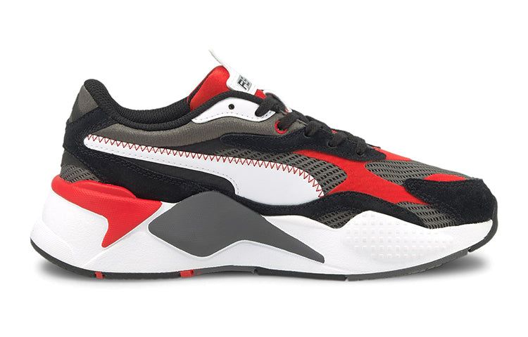 (GS) PUMA RS-X3 Twill 'Castlerock Poppy Red' 375987-02 sold by KicksCrew product image thumbnail 2