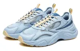 (WMNS) FILA FUSION Conch Sneakers 'Blue' T12W227311FSR sold by KicksCrew