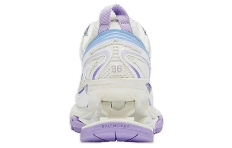 (WMNS) Balenciaga X-Pander Sneakers 'White Blue Purple' 653870W2RA89045 sold by KicksCrew product image thumbnail 4