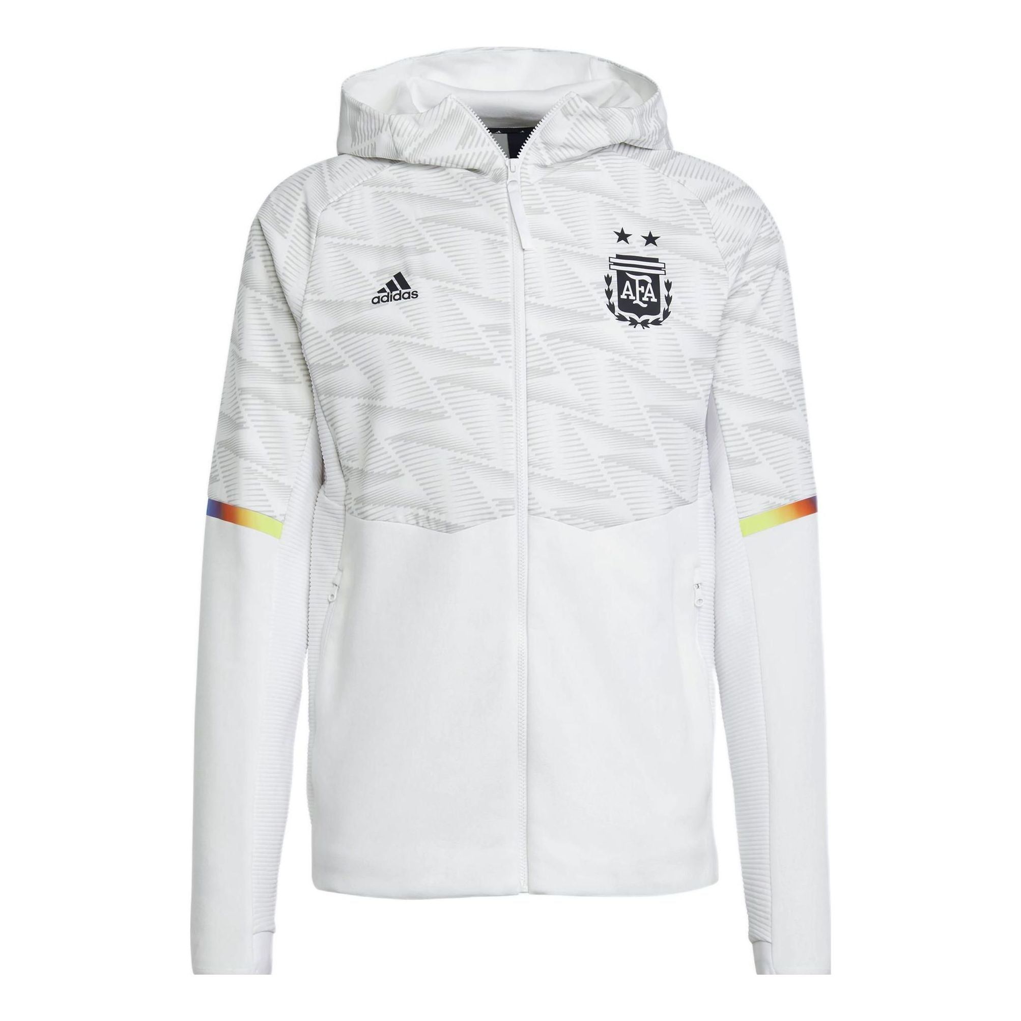 adidas Argentina Game Day Travel Full-Zip Hoodie 'White' IC4444 sold by KicksCrew