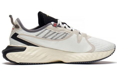 Li-Ning SHIELD Lifestyle Comfort Shoes 'White Blue Beige' AGLS067-2 sold by KicksCrew