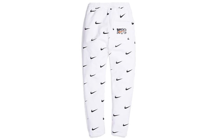 KITH x Nike for New York Knicks AOP Fleece Pant 'White' NKCZ1792-100 sold by KicksCrew product image thumbnail 3