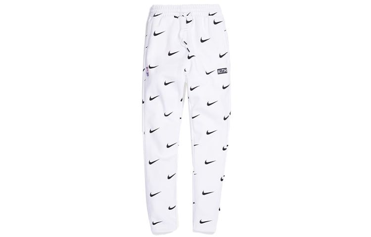 KITH x Nike for New York Knicks AOP Fleece Pant 'White' NKCZ1792-100 sold by KicksCrew product image thumbnail 2