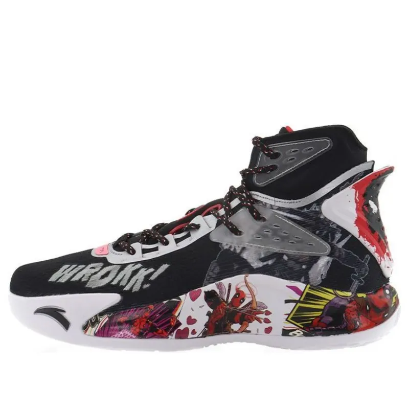 ANTA KT5 x Marvel Klay Thompson 'Deadpool Black' 112041101S-1 made by KicksCrew