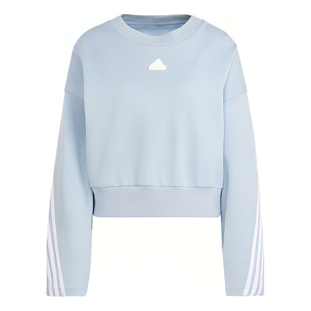 (WMNS) adidas Bluza Future Icons 3-Stripes Sweatshirt 'Blue' IL3056 sold by KicksCrew