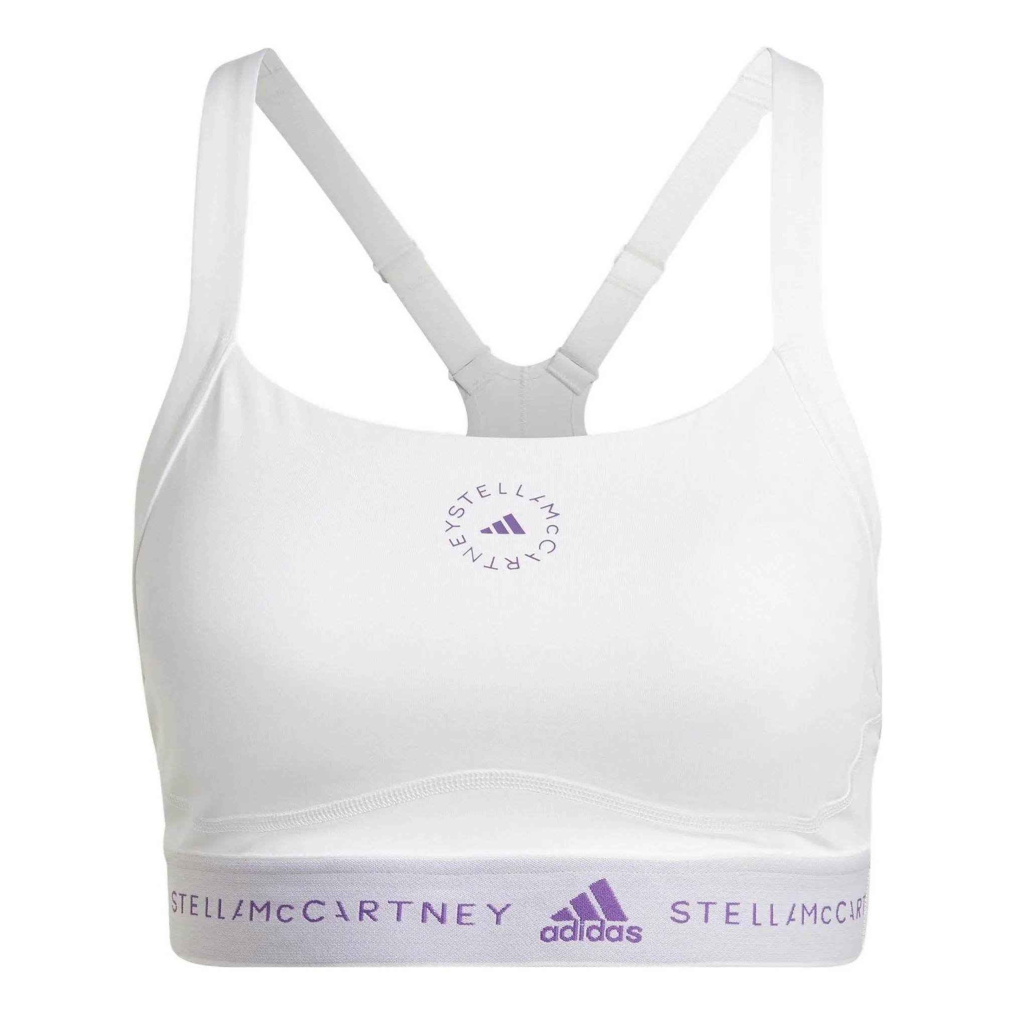 (WMNS) adidas by Stella McCartney TruePurposeSports Bra 'White' HH7221 sold by KicksCrew