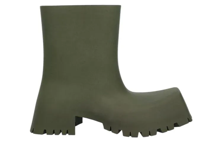 (WMNS) Balenciaga Trooper Boots 'Olive Green' 679326W0FO83300 sold by KicksCrew product image thumbnail 2