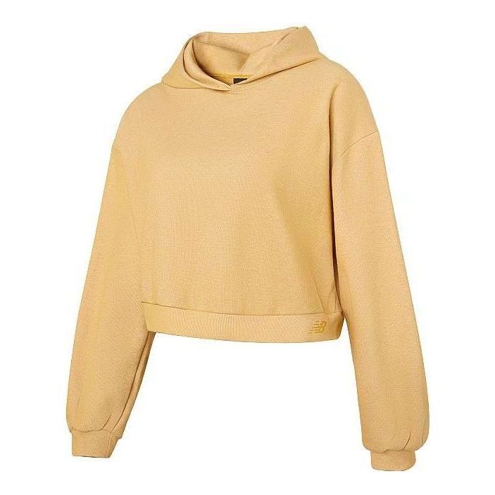 (WMNS) New Balance Casual Cotton Hoodie 'Light Yellow' WT01451-VG2 sold by KicksCrew
