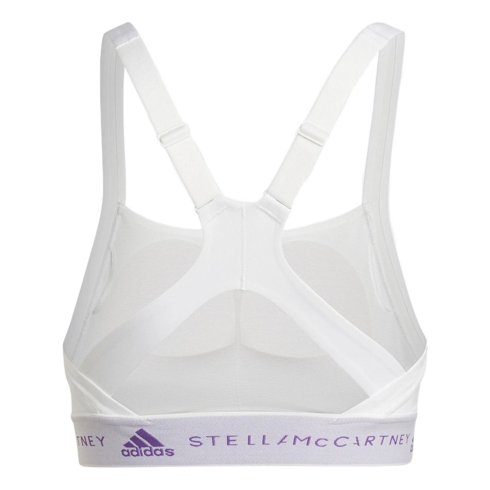 (WMNS) adidas by Stella McCartney TruePurposeSports Bra 'White' HH7221 sold by KicksCrew product image thumbnail 2