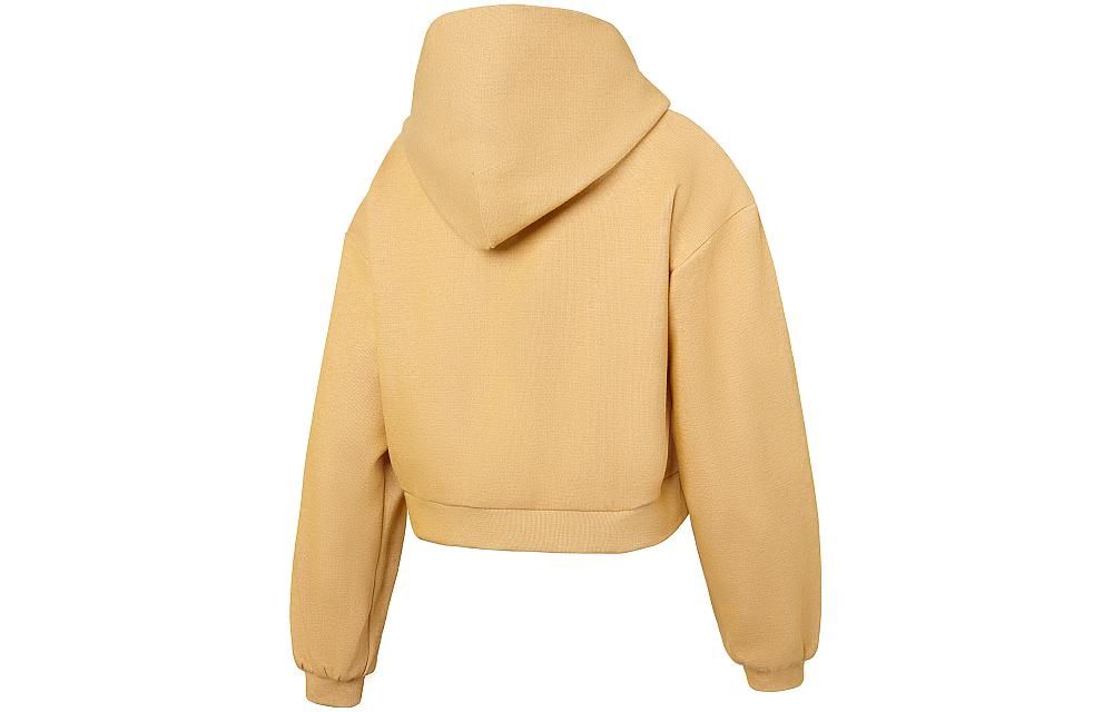(WMNS) New Balance Casual Cotton Hoodie 'Light Yellow' WT01451-VG2 sold by KicksCrew product image thumbnail 2