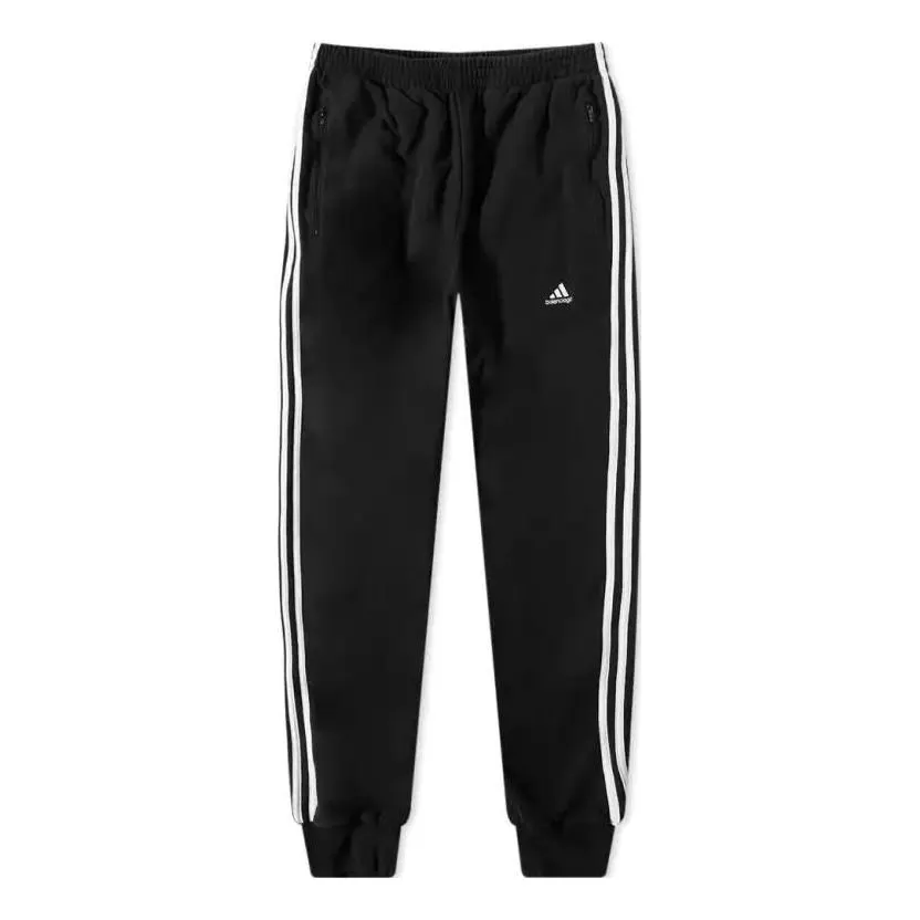 Balenciaga x adidas Sweatpants 'Black White' 723912TNVP11070 sold by KicksCrew