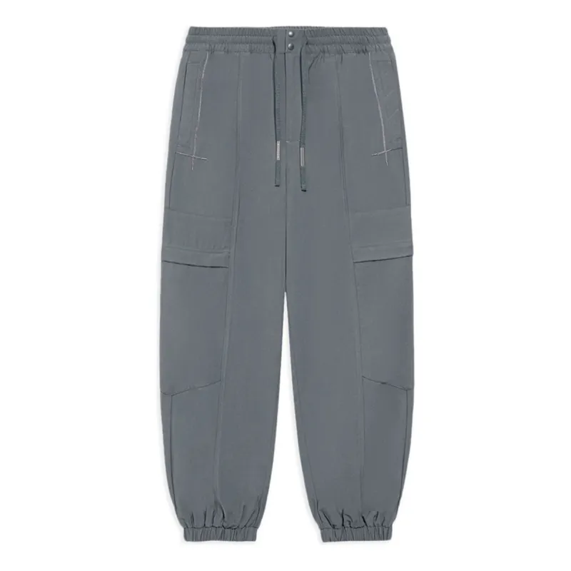 Li-Ning x Jackie Chan Kung Fu Joggers Pants 'Storm Grey' AKXS135-2 sold by KicksCrew