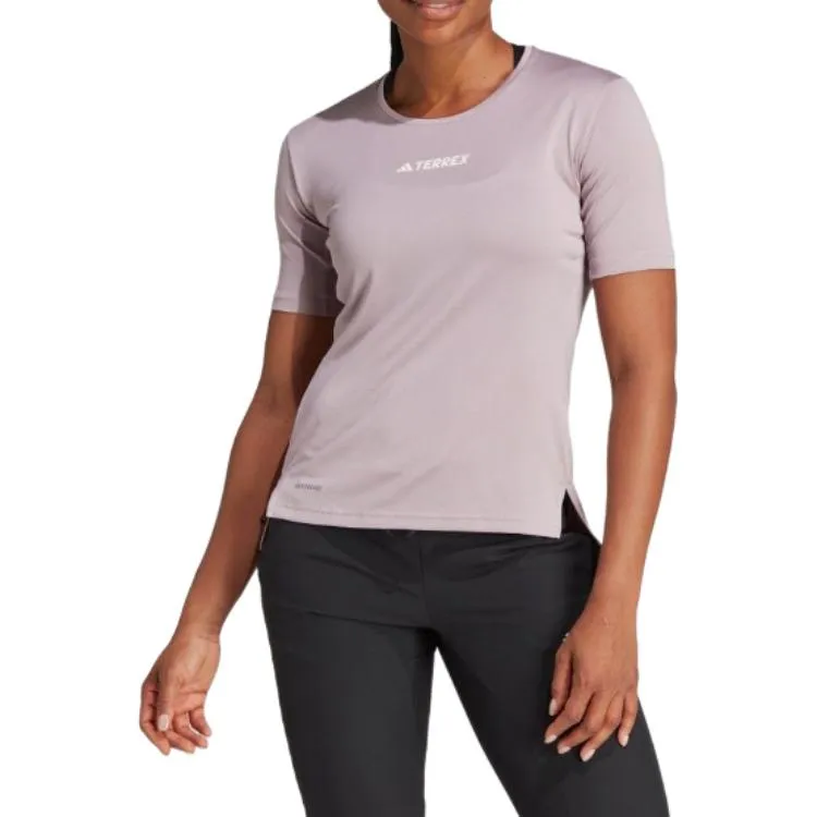(WMNS) adidas Terrex Multi T-shirt 'Light Purple' IS0691 sold by KicksCrew product image thumbnail 2