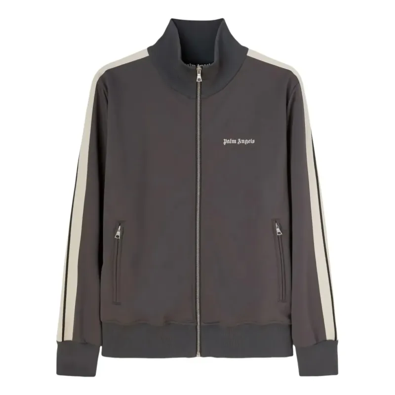 (WMNS) Palm Angels Fw23 Classic Track Jacket 'Grey' PMBD058F23FAB0010701 sold by KicksCrew