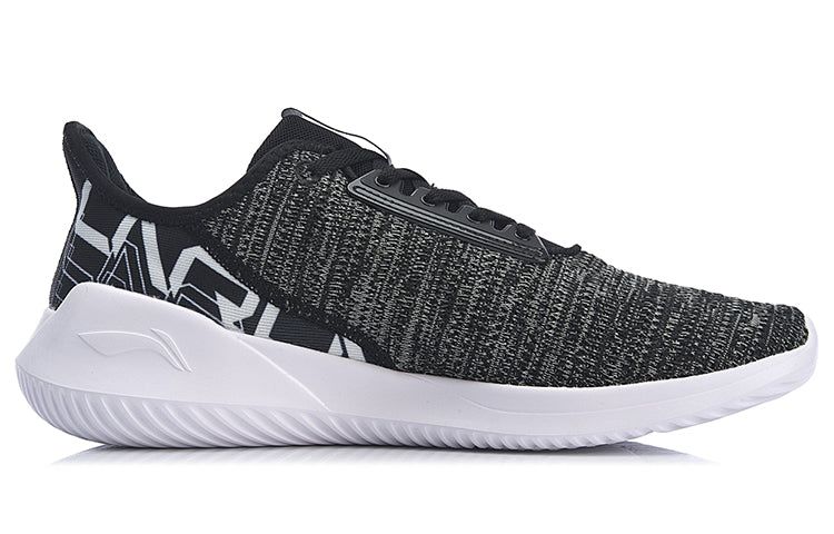 Li-Ning Chixiao No Boundry Running Shoes 'Black White' ARHR175-5 sold by KicksCrew product image thumbnail 2