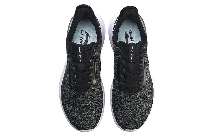 Li-Ning Chixiao No Boundry Running Shoes 'Black White' ARHR175-5 sold by KicksCrew product image thumbnail 4