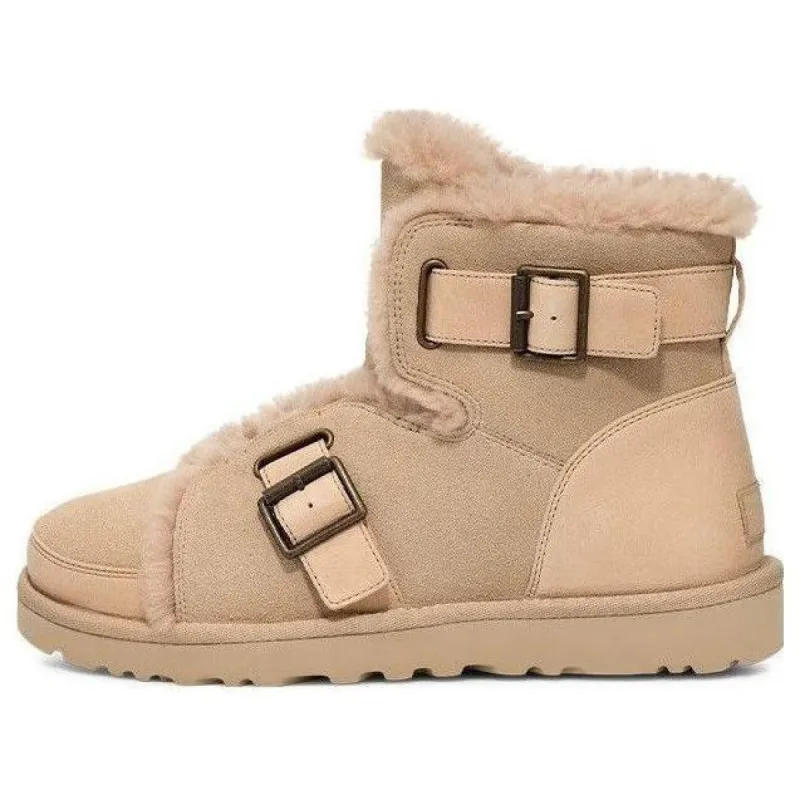 (WMNS) UGG Dune Mini Buckle Boot 'Sawdust' 1119431-SWD sold by KicksCrew