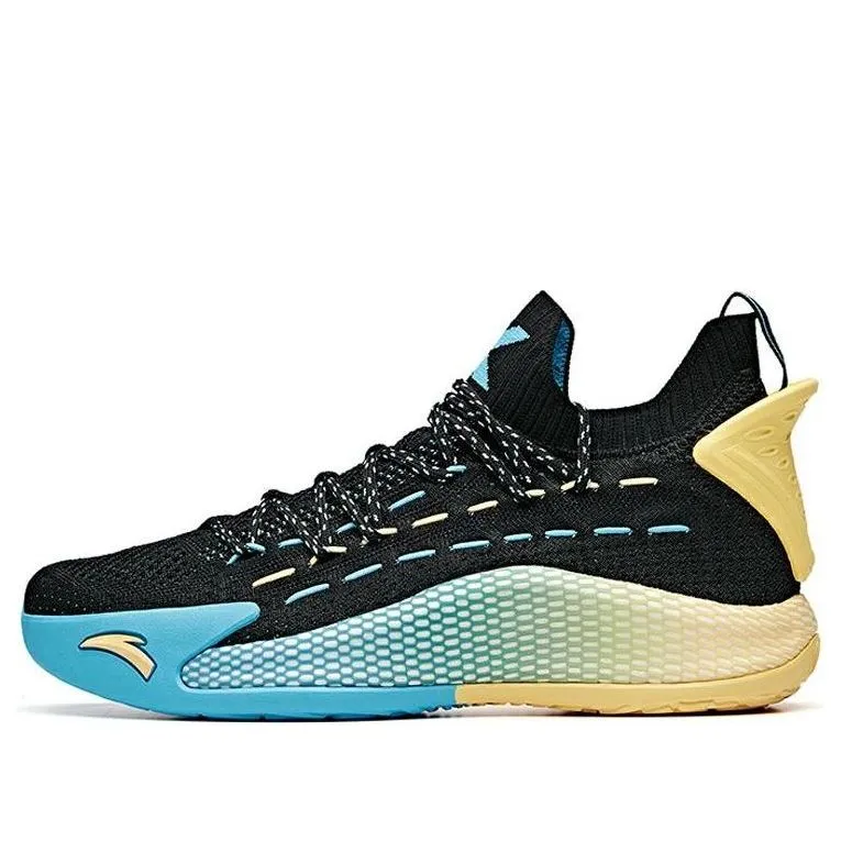 ANTA Klay Thompson 5 Low 'Black Blue Gold' 112021102-2 sold by KicksCrew