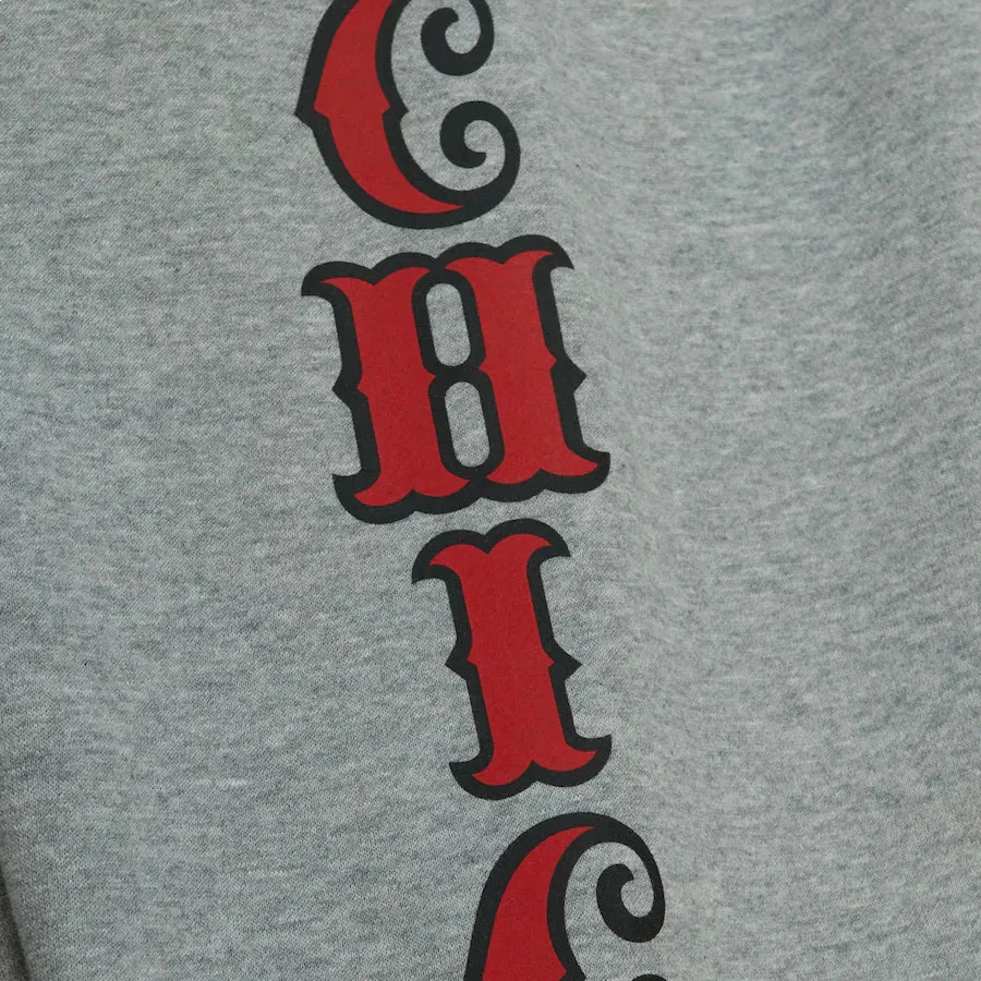 Mitchell & Ness x NBA Team Origins Fleece Pants 'Chicago Bulls' PSWP4850-CBUGYHT sold by KicksCrew product image thumbnail 2