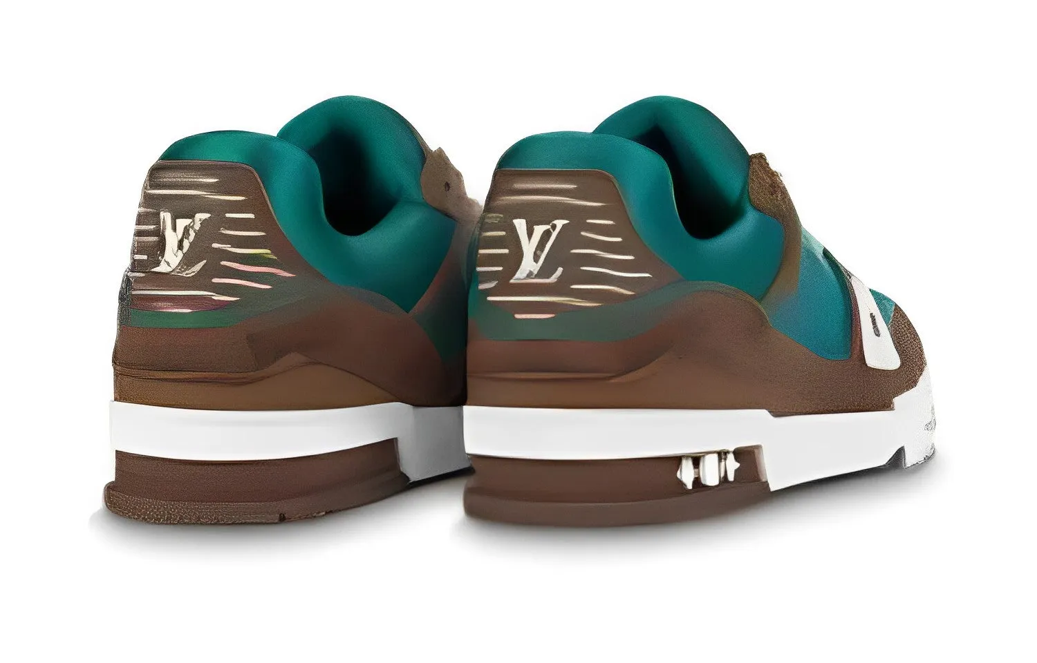 LOUIS VUITTON Trainers 'Brown Teal' 1AARPZ sold by KicksCrew product image thumbnail 3