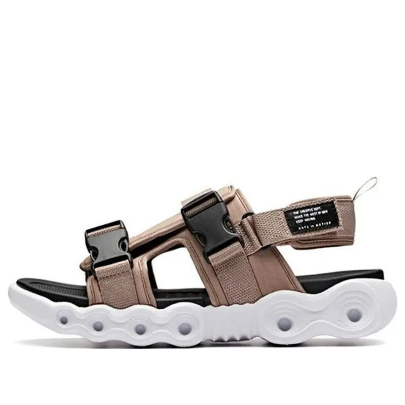 ANTA Life Series Beach Sandals 'Linen Grey' 91926961-4 sold by KicksCrew
