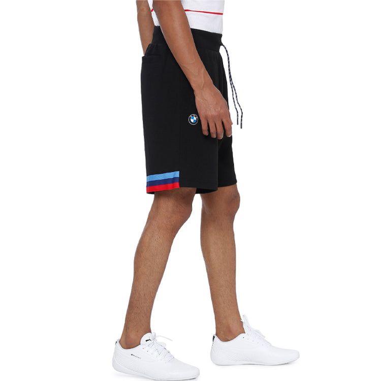 Puma x BMW Motorsport Life Sweat Shorts 'Black White Red Blue' 596090-01 sold by KicksCrew product image thumbnail 5