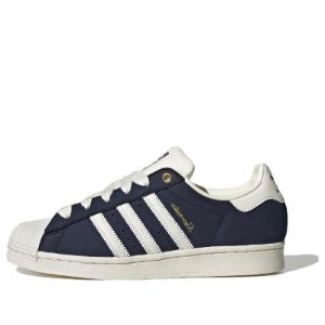 (WMNS) Adidas Superstar 'Night Indigo Gold Script' IF7673 sold by KicksCrew