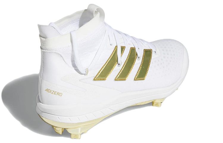 Adidas Adizero Afterburner 8 NWV Cleats 'White Gold' FY3854 sold by KicksCrew product image thumbnail 4
