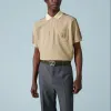 Gucci Stretch Cotton Piquet Polo Shirt 'Beige' 753078-XJFTN-2219 sold by KicksCrew