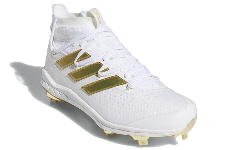 Adidas Adizero Afterburner 8 NWV Cleats 'White Gold' FY3854 sold by KicksCrew product image thumbnail 3
