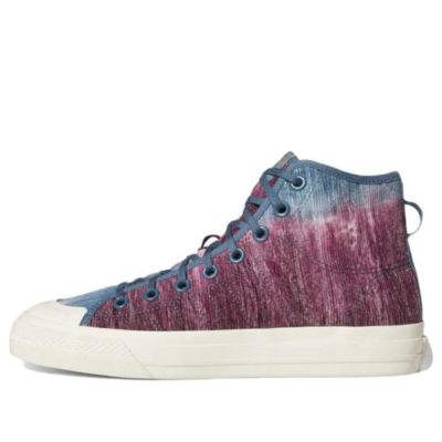 adidas Nizza High RF 'Victory Crimson Orbit Indigo' H01145 sold by KicksCrew