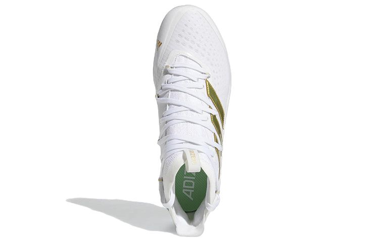 Adidas Adizero Afterburner 8 NWV Cleats 'White Gold' FY3854 sold by KicksCrew product image thumbnail 5