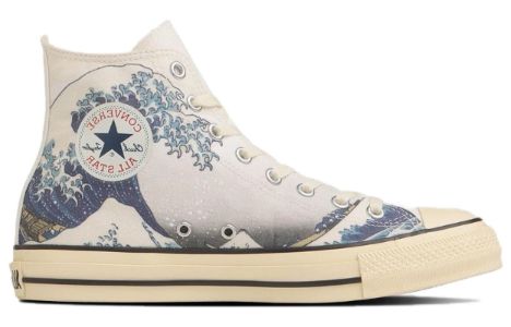 Converse All Star Wave Ukiyoeprint High Top 'White' 31310151 sold by KicksCrew