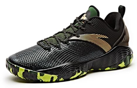 ANTA KT Klay Thompson 'Black Green Gold' 11731392-1 sold by KicksCrew