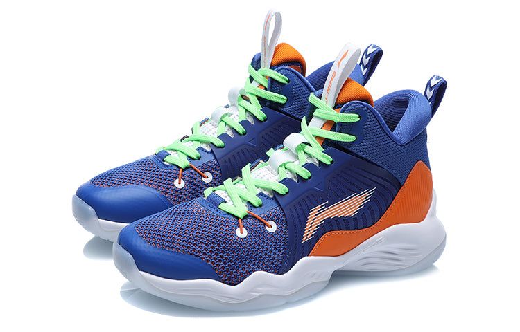 (GS) Li-Ning LiRen 2 Mid 'Blue Orange' YKBQ068-3 sold by KicksCrew product image thumbnail 3
