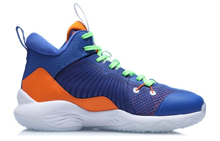 (GS) Li-Ning LiRen 2 Mid 'Blue Orange' YKBQ068-3 sold by KicksCrew product image thumbnail 2