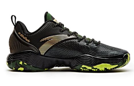 ANTA KT Klay Thompson 'Black Green Gold' 11731392-1 sold by KicksCrew