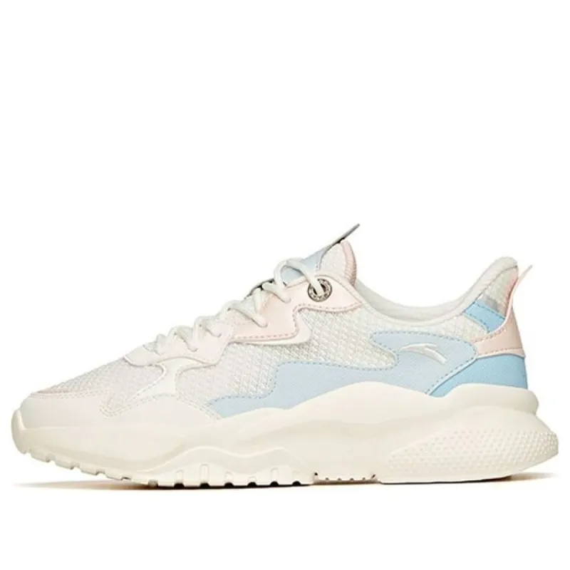 (WMNS) ANTA Life Series Sneakers 'White Blue Pink' 922128883-3 sold by KicksCrew