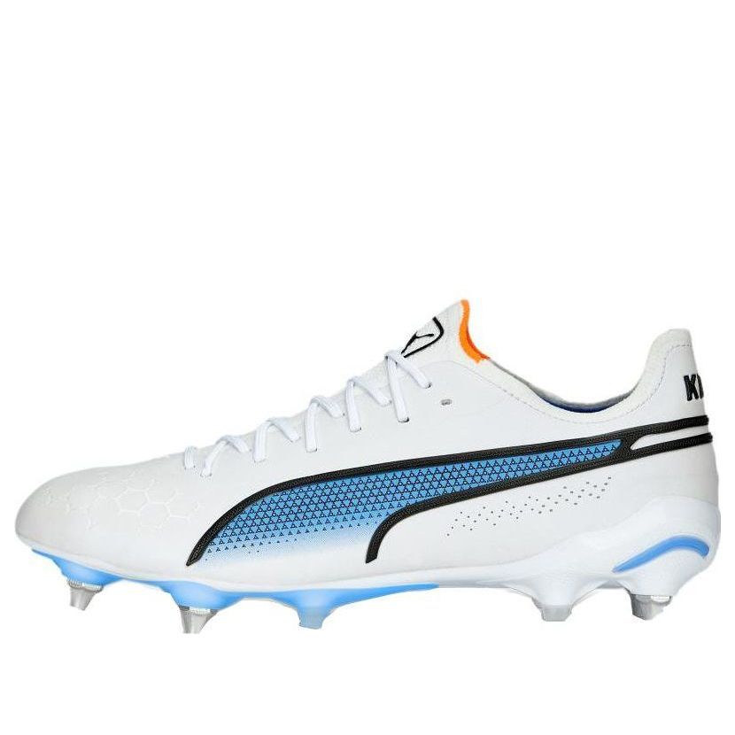 PUMA King Ultimate Elements SG 'White/Blue' 107098-01 sold by KicksCrew
