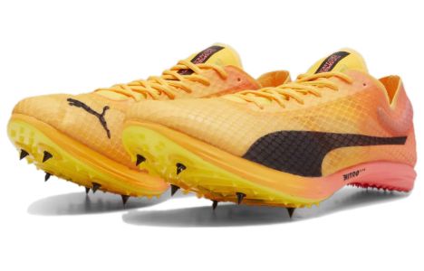 Puma EvoSPEED Distance NITRO Elite+ 4 Cleats 'Orange Black' 380000-01 sold by KicksCrew