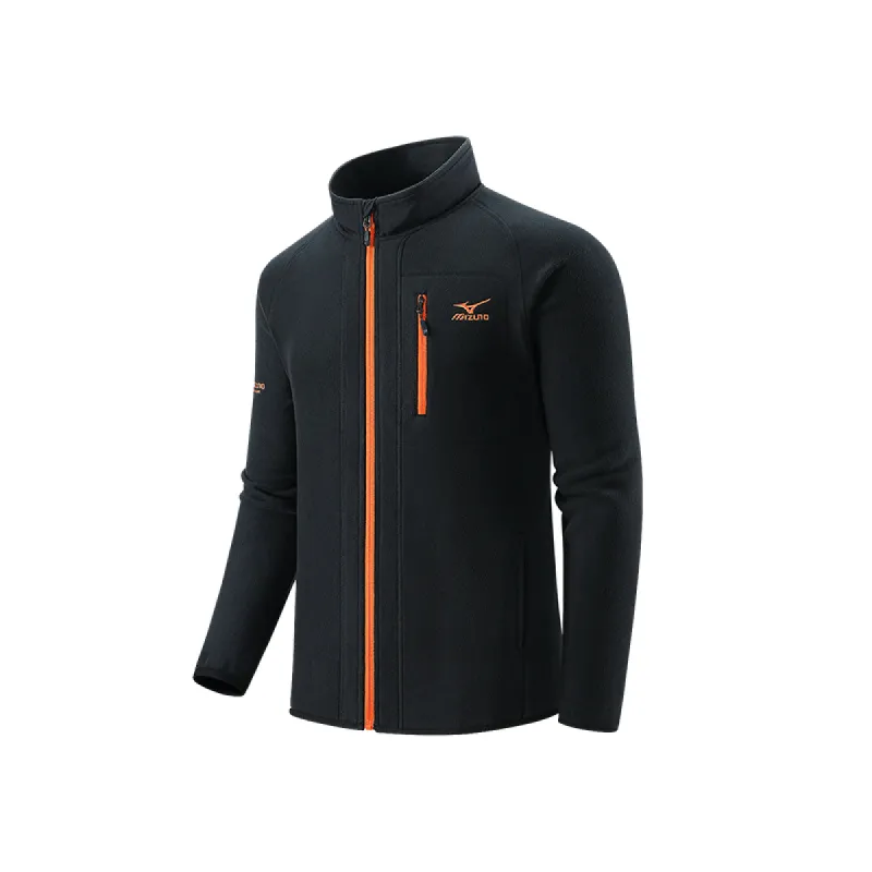 Mizuno Sport Jacket 'Black Orange' A2CC3501 sold by KicksCrew