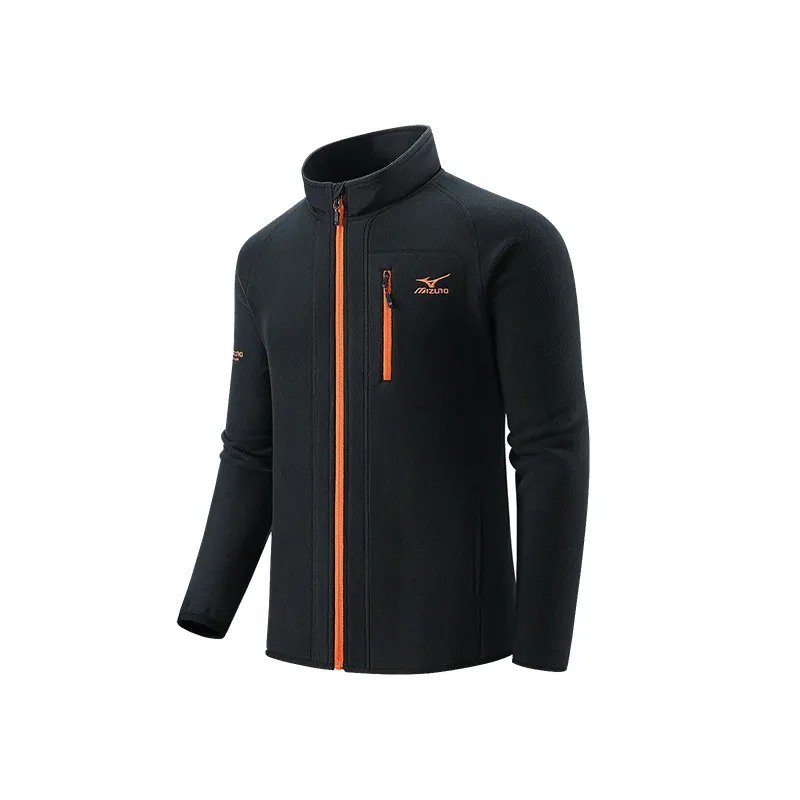 Mizuno Sport Jacket 'Black Orange' A2CC3501 sold by KicksCrew