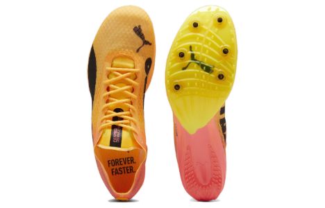 Puma EvoSPEED Distance NITRO Elite+ 4 Cleats 'Orange Black' 380000-01 sold by KicksCrew