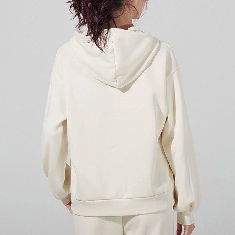 (WMNS) Puma Winterized Hoodie Logo 'Beige' 848251-73 sold by KicksCrew product image thumbnail 4