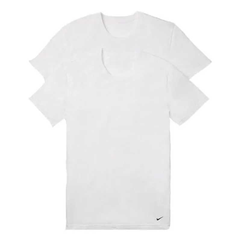 Nike Slim Fit Crew Neck (2-Pack) T-shirt 'White' KE1191-100 sold by KicksCrew