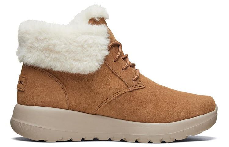 (WMNS) Skechers On-The-Go Joy Lush Chukka Boots 'Brown' 15506-CSNT sold by KicksCrew product image thumbnail 2