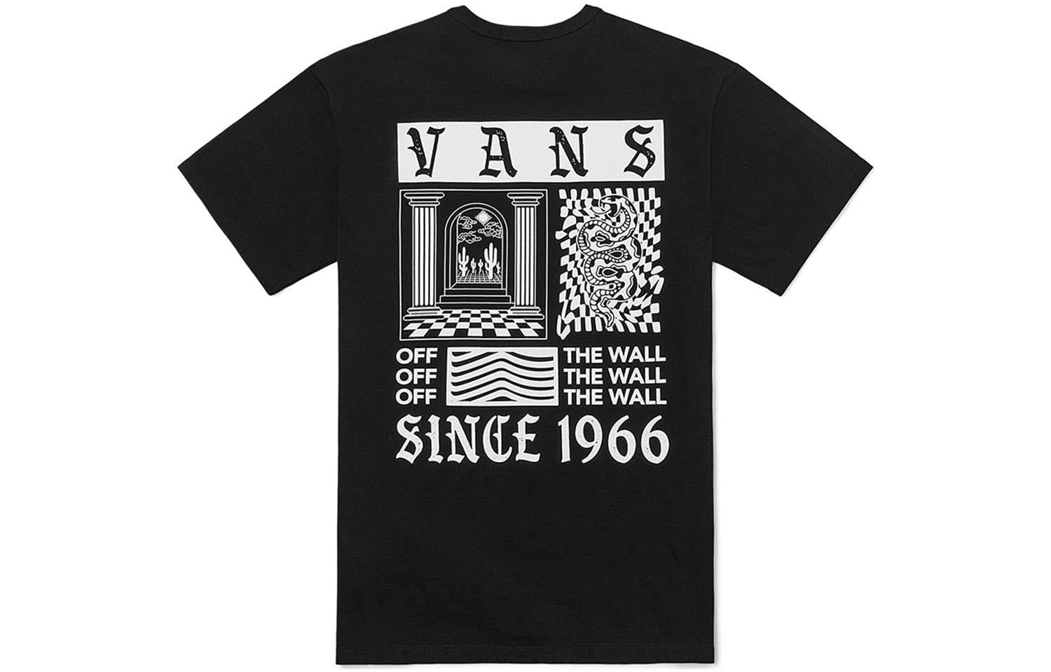 Vans Kevin Peraza Off The Wall T-shirt 'Black' VN0A7PTPBLK sold by KicksCrew product image thumbnail 2